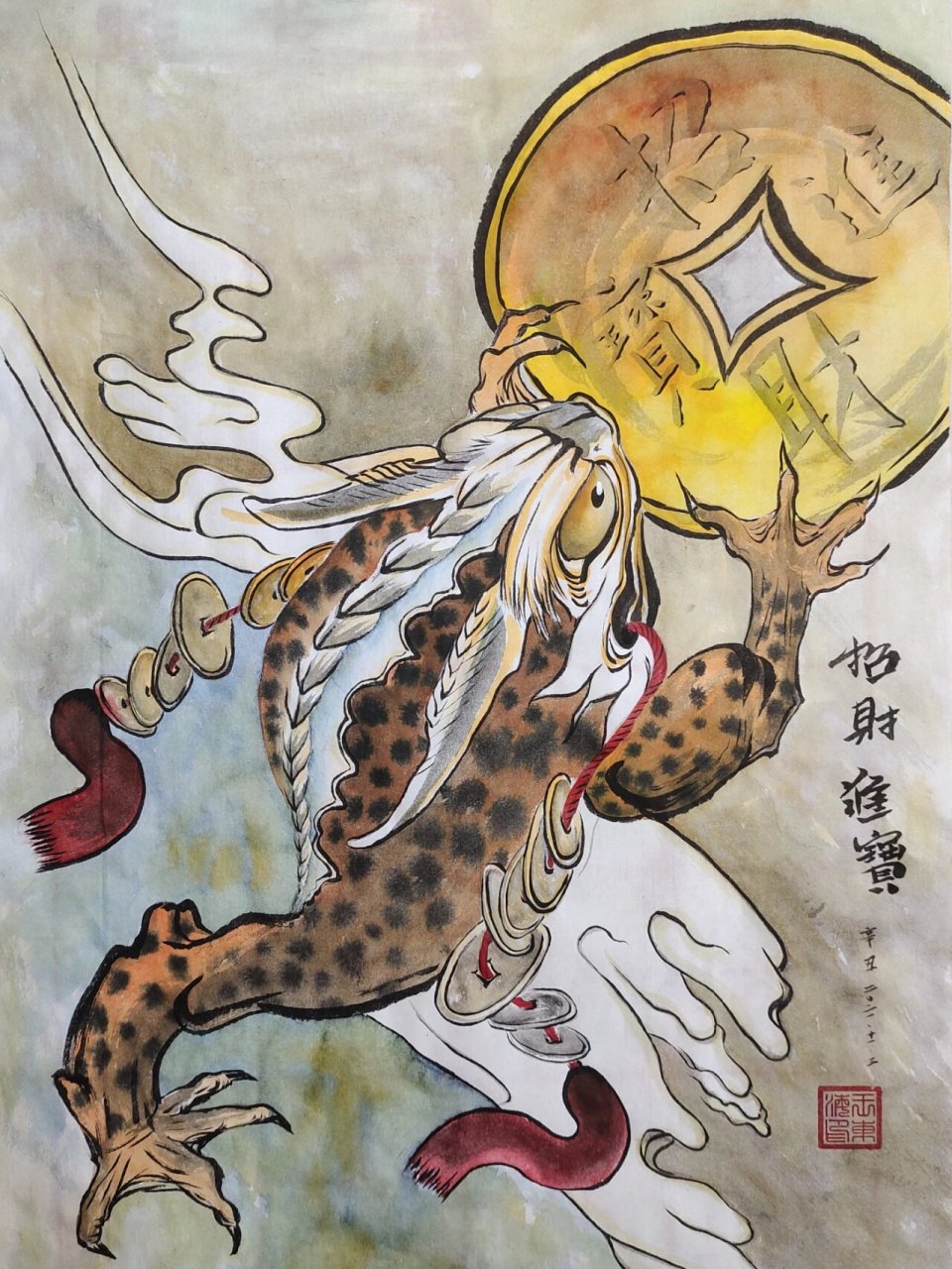 金蟾真招财吗