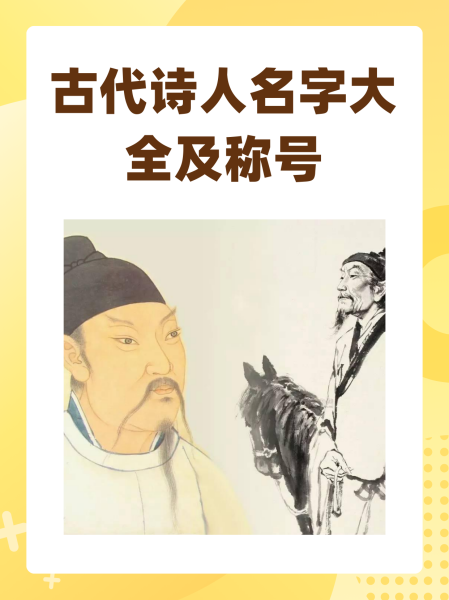 古代诗人名字大全