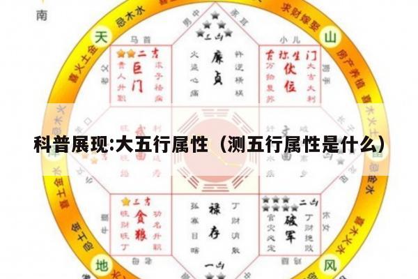 科普展现:大五行属性（测五行属性是什么）