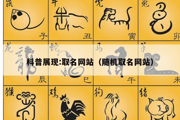 科普展现:取名网站（随机取名网站）